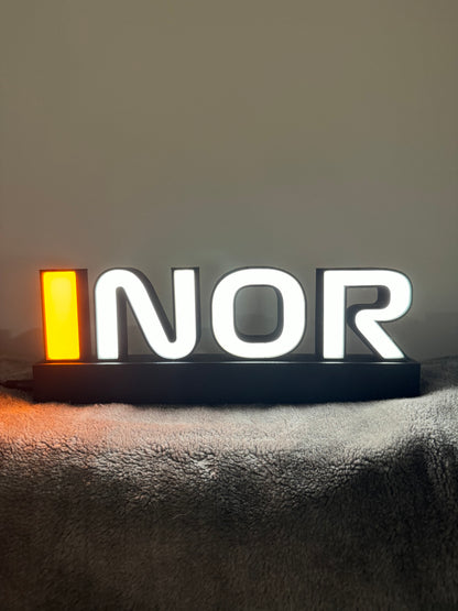 Lando Norris LED light