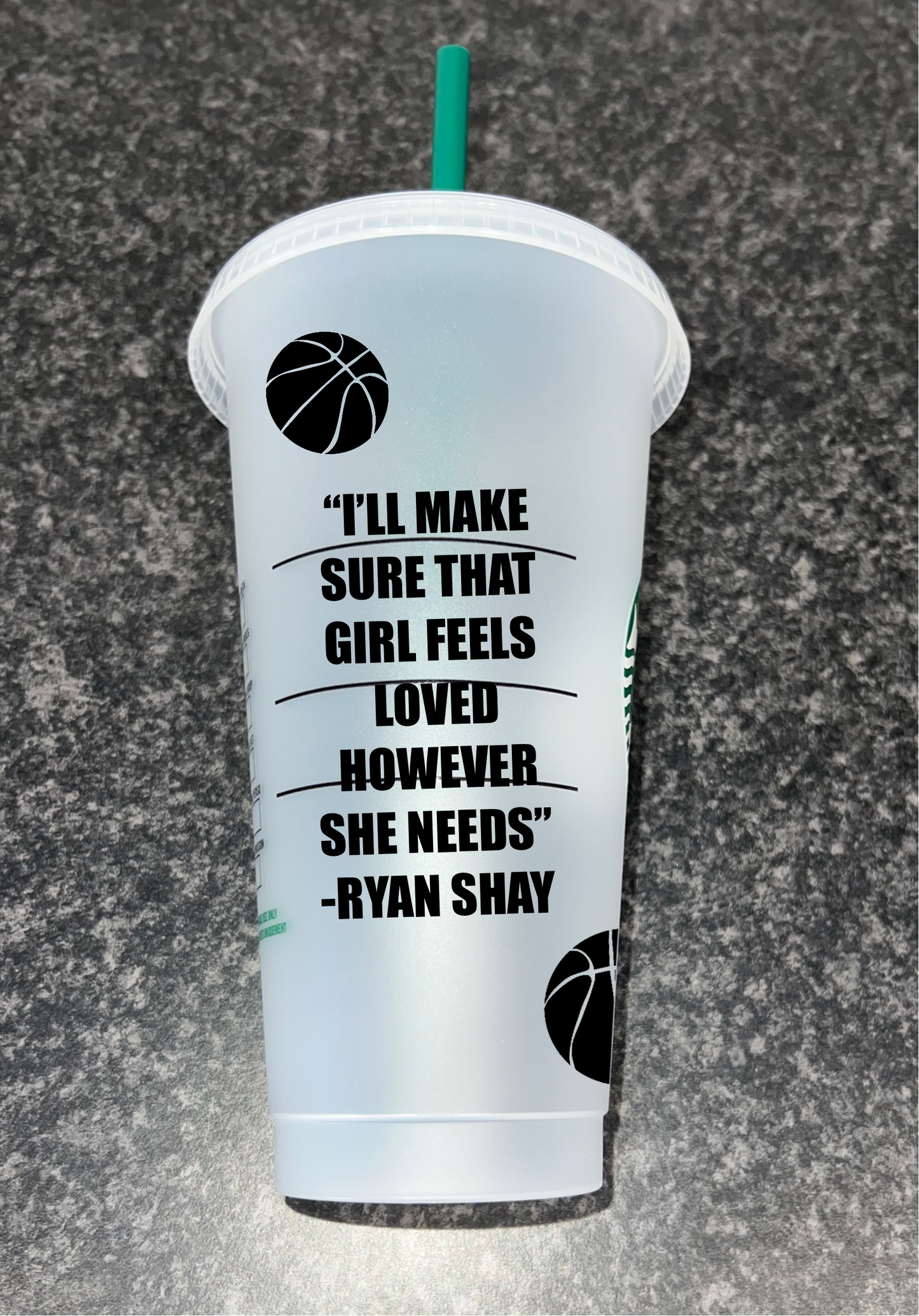 Shay- inspired tumbler