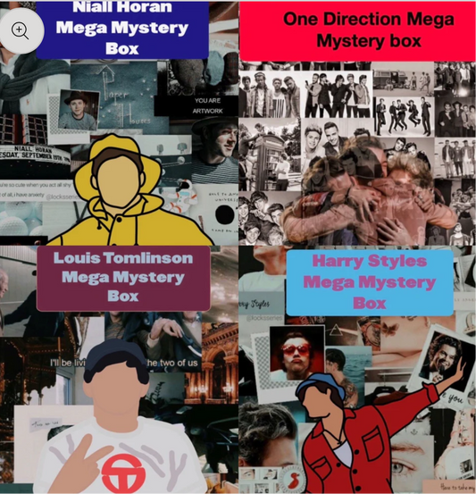 One direction or solo member mega themed mystery box