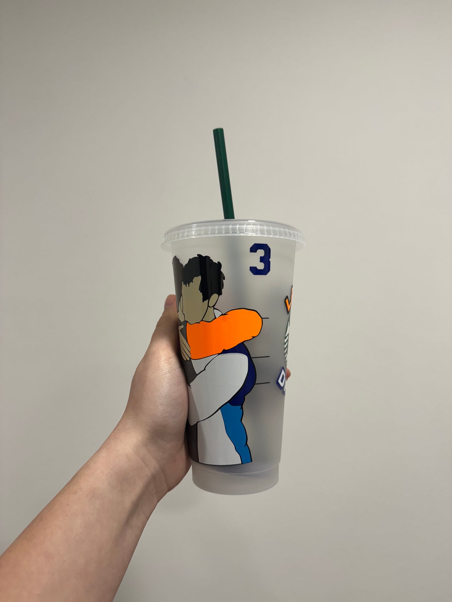 Lando Norris and Daniel Ricciardo inspired Starbucks tumbler