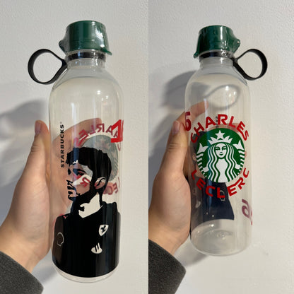 Charles Leclerc 2024 silhouette hoodie  inspired starbuck water bottle