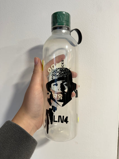 Lando Norris Inspired 2024 silhouette Starbucks water bottle