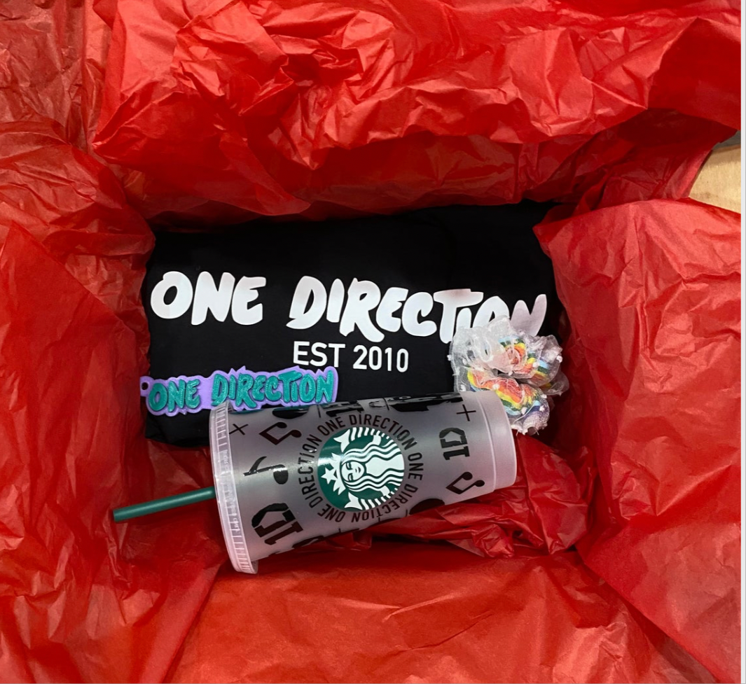 One direction gift set box