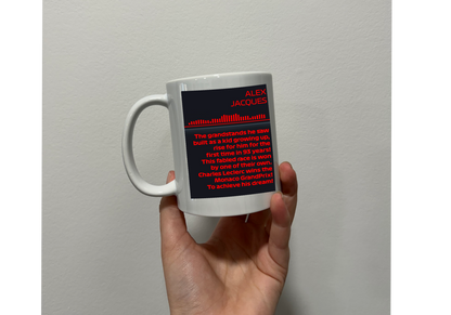 Charles Leclerc monaco home win quote themed mug