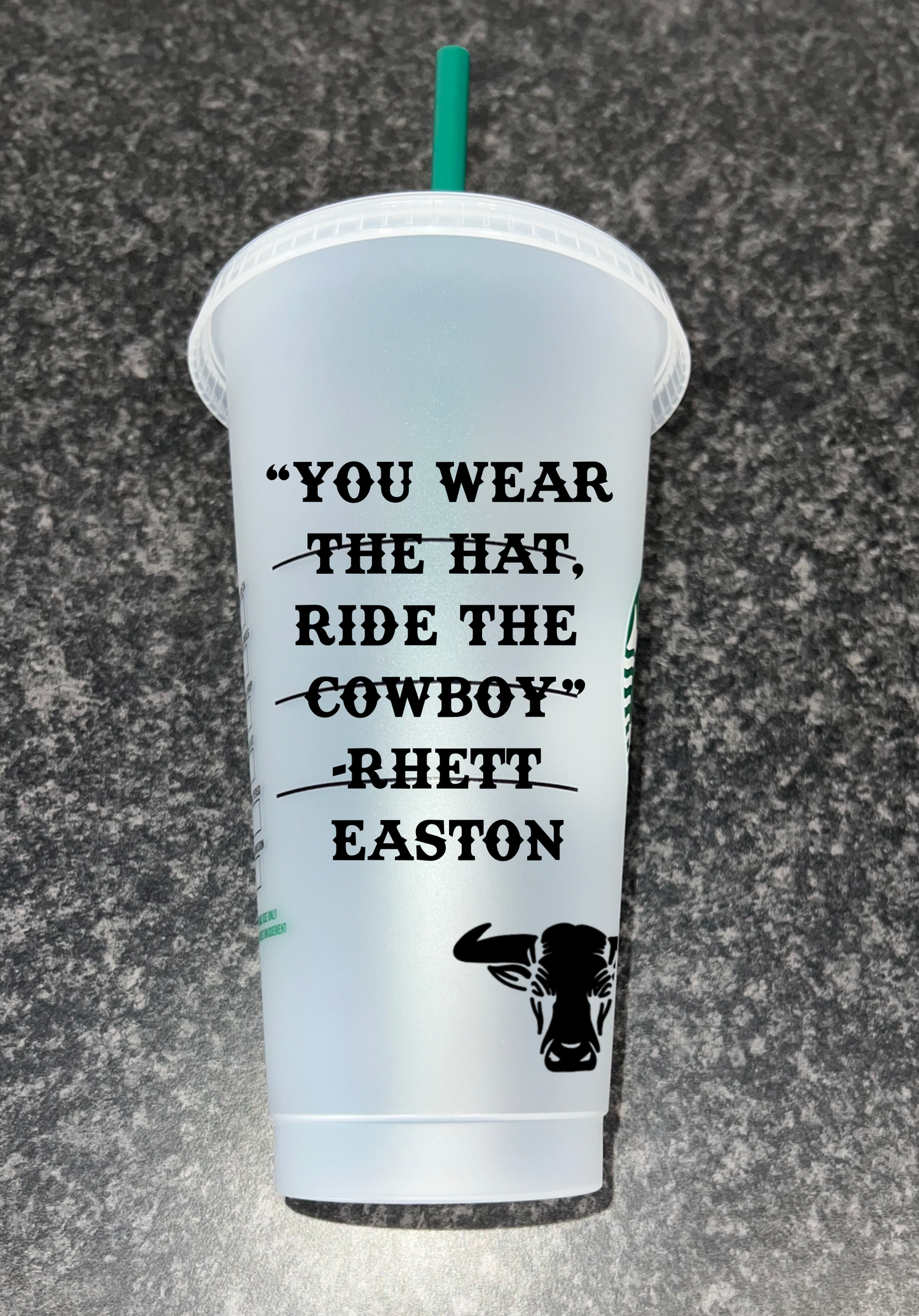 Rhett - inspired tumbler