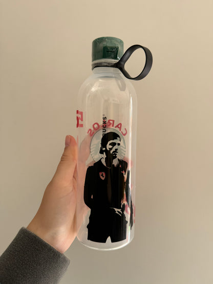 Carlos sainz jr 2024 hat silhouette inspired Starbuck water bottle or tumbler