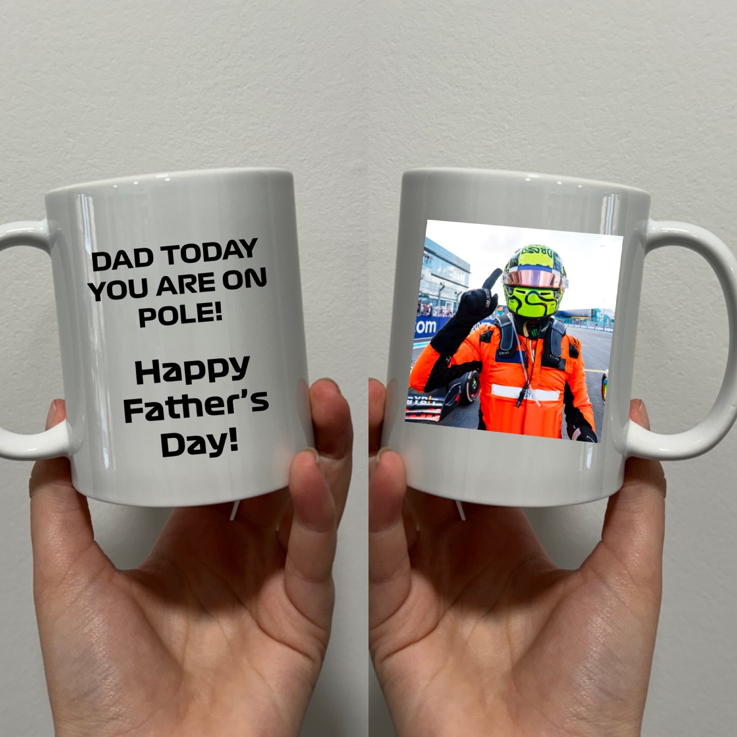 Fathers day f1 mugs themed mug