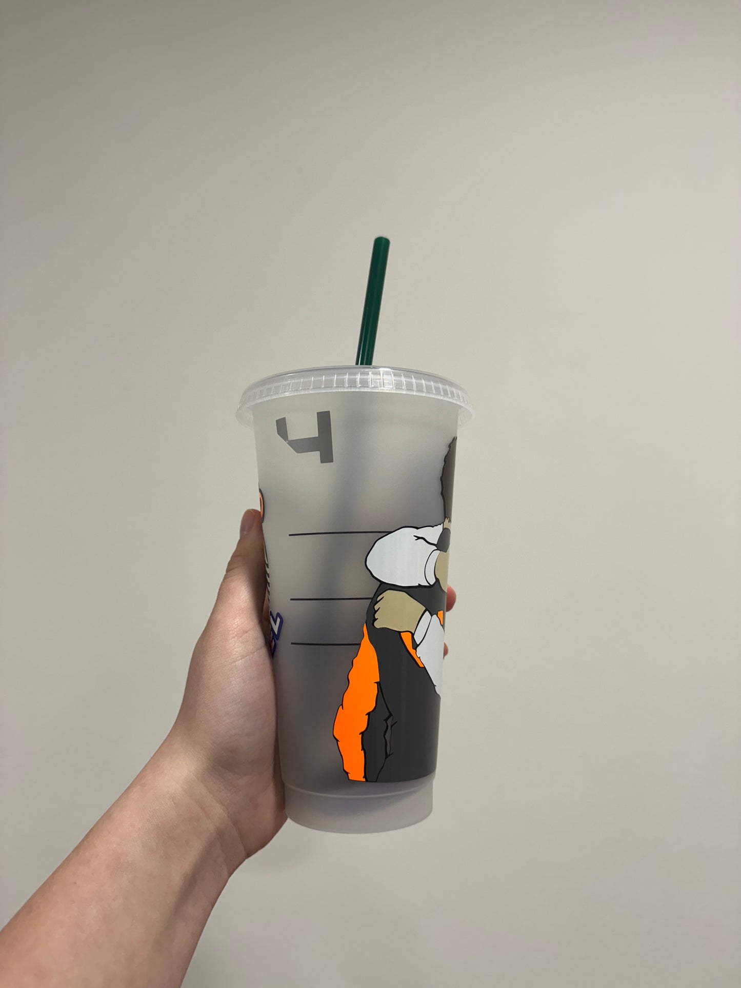 Lando Norris and Daniel Ricciardo inspired Starbucks tumbler