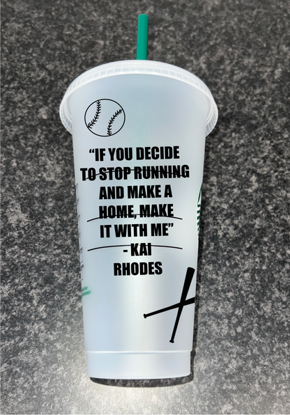 Rhodes  - inspired tumbler