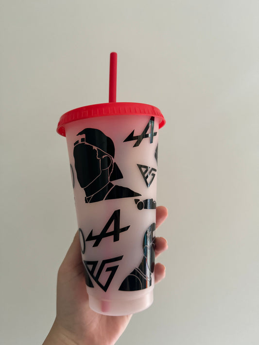 Pierre gasly colour changing tumbler