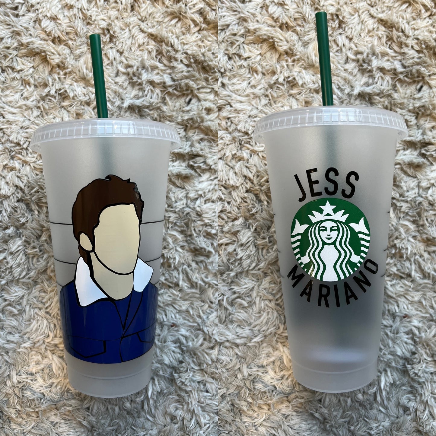 Jess Mariano inspired Starbuck tumbler