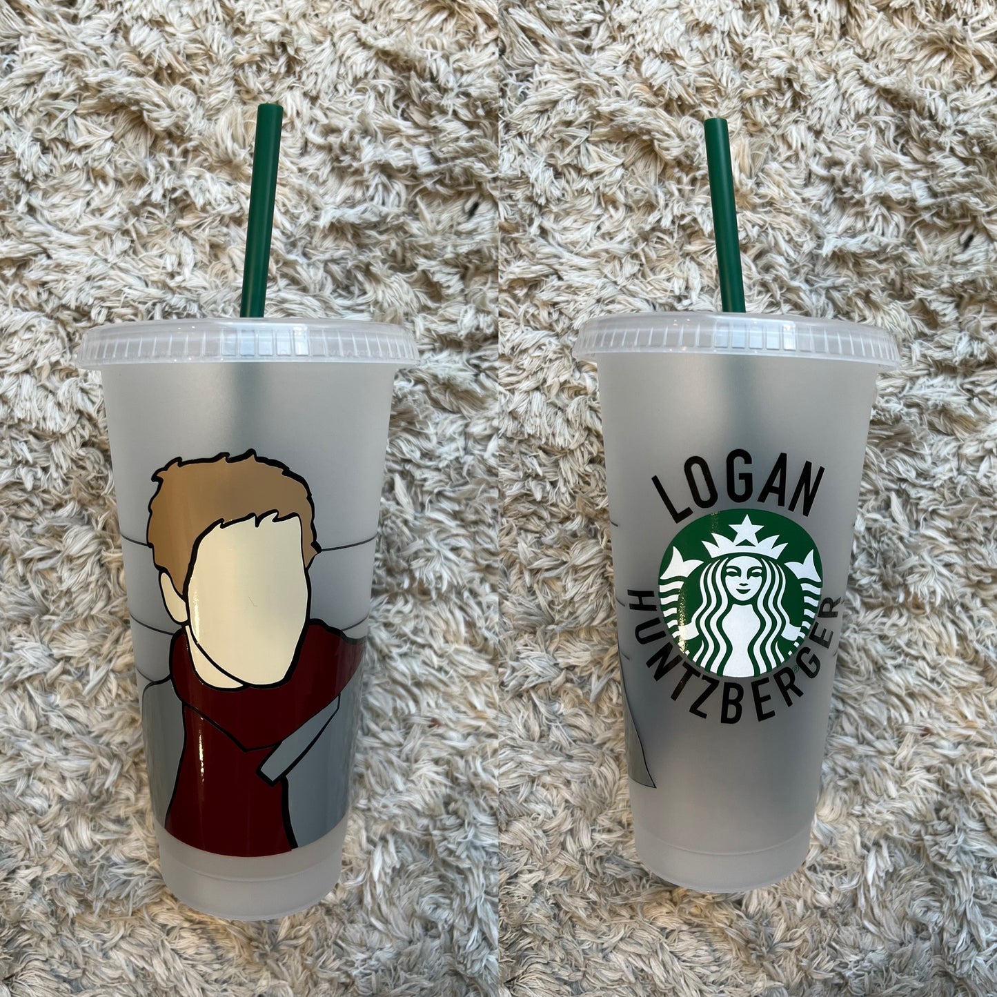 Logan Huntzberger inspired Starbuck tumbler