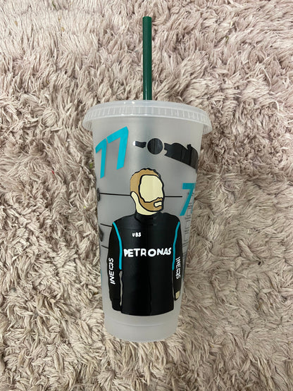 Valtteri Bottas inspired Starbuck tumbler