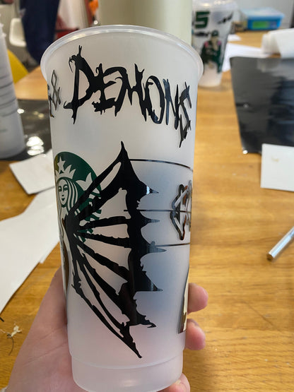 Jxdn inspired Starbuck tumbler