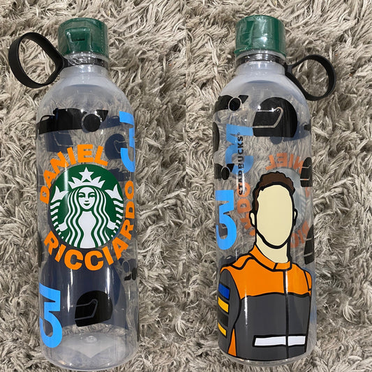 Daniel ricciardo 2022 Starbucks water bottle