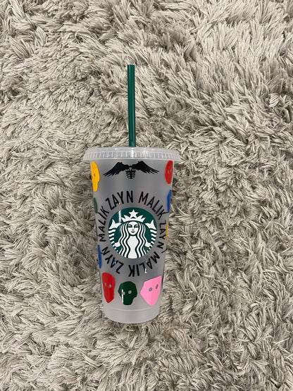 Zayn Malik inspired Starbuck tumbler