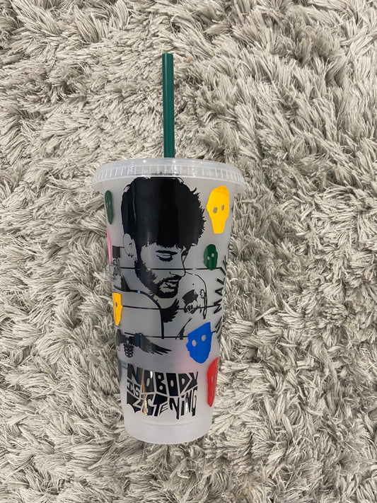 Zayn Malik inspired Starbuck tumbler