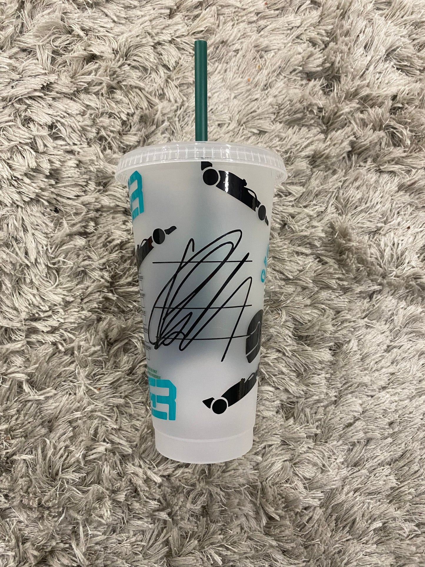 George Russell 2022 inspired starbuck tumbler