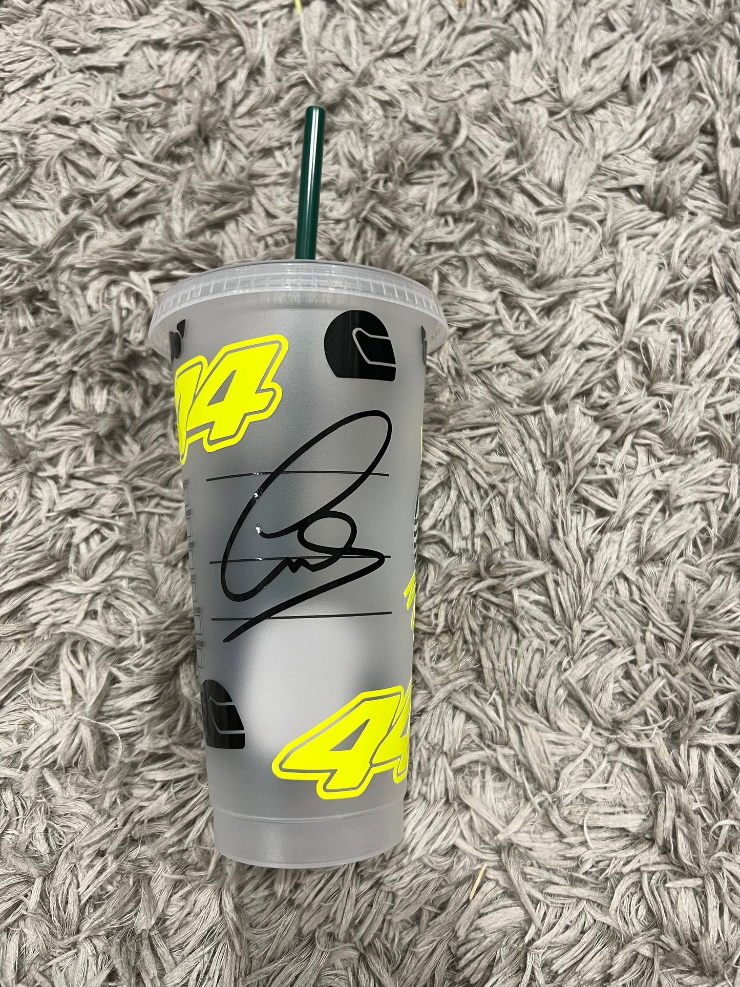 Lewis Hamilton 2022 inspired Starbucks tumbler