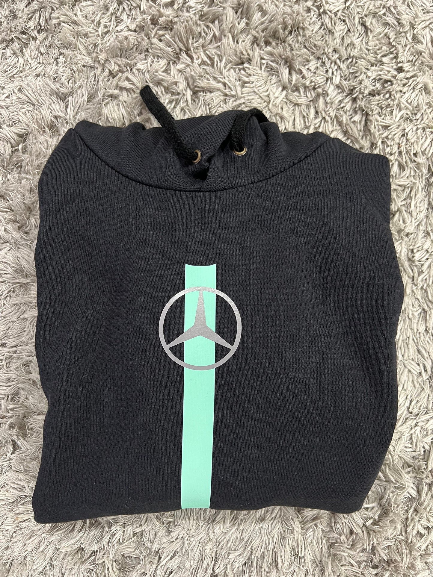 Custom hoodie set and tumbler.