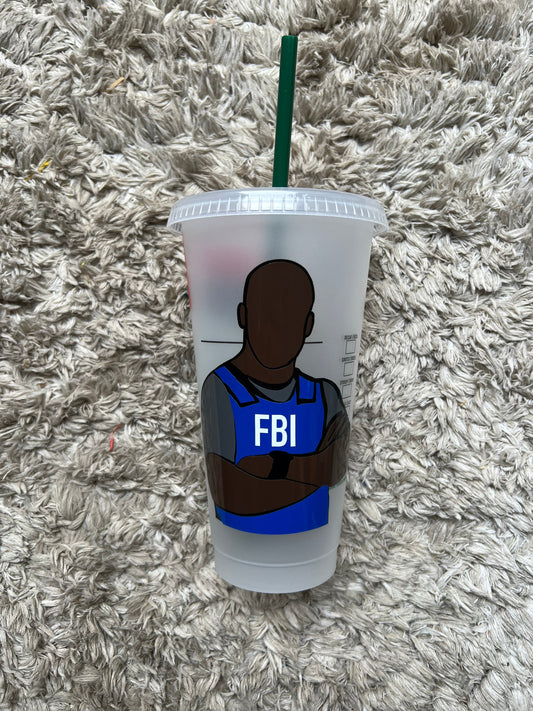 Criminal minds Derek Morgan Starbucks Tumbler