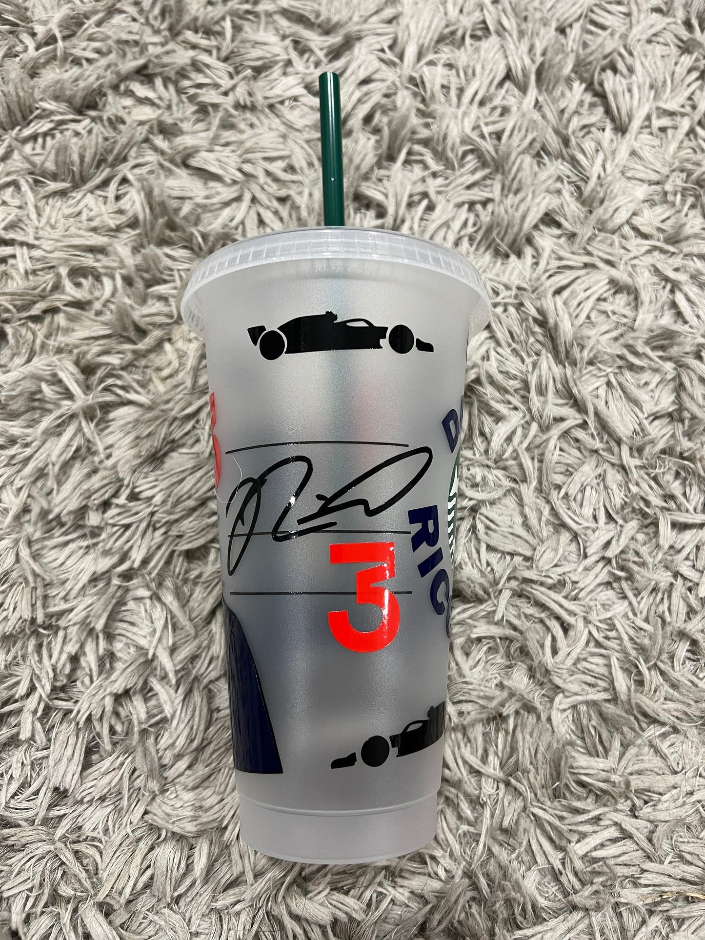 Daniel Ricciardo Inspired 2018 Starbucks Tumbler