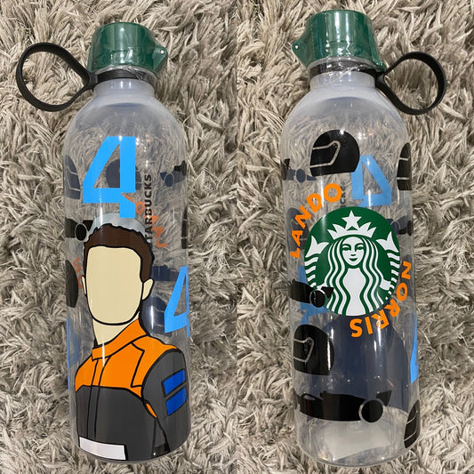 LANDO Norris  Inspired 2022 Starbucks water bottle