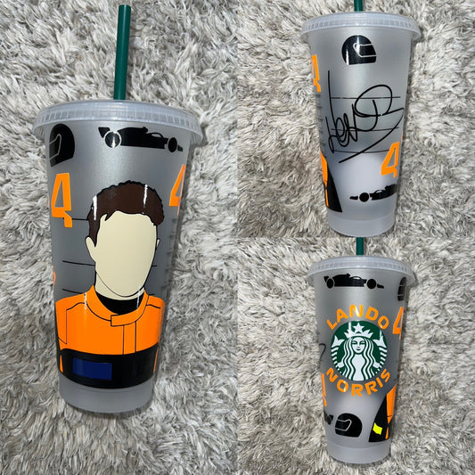 Lando Norris Inspired 2023 Starbucks Tumbler