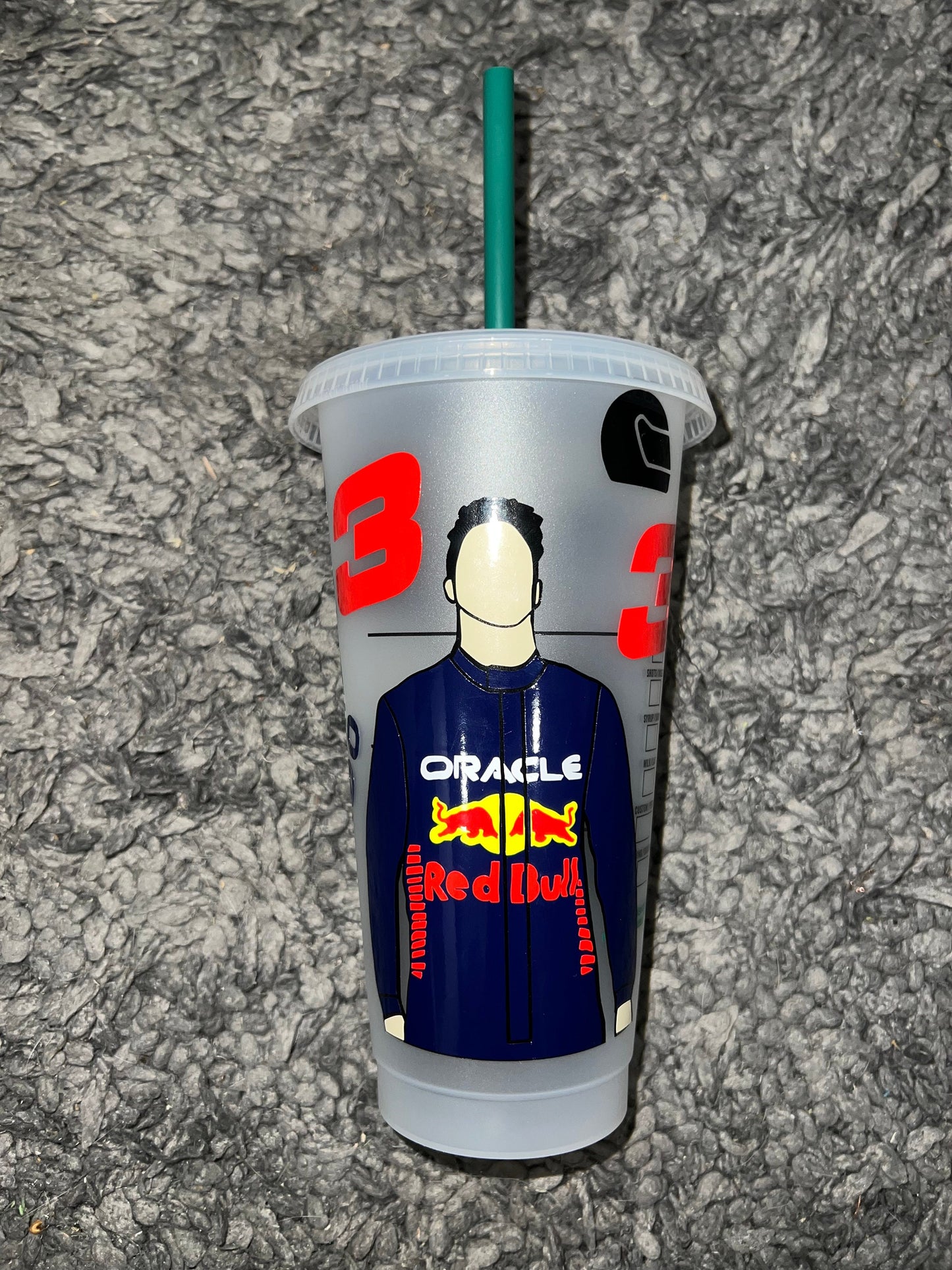 Daniel Ricciardo Inspired 2023 Starbucks Tumbler