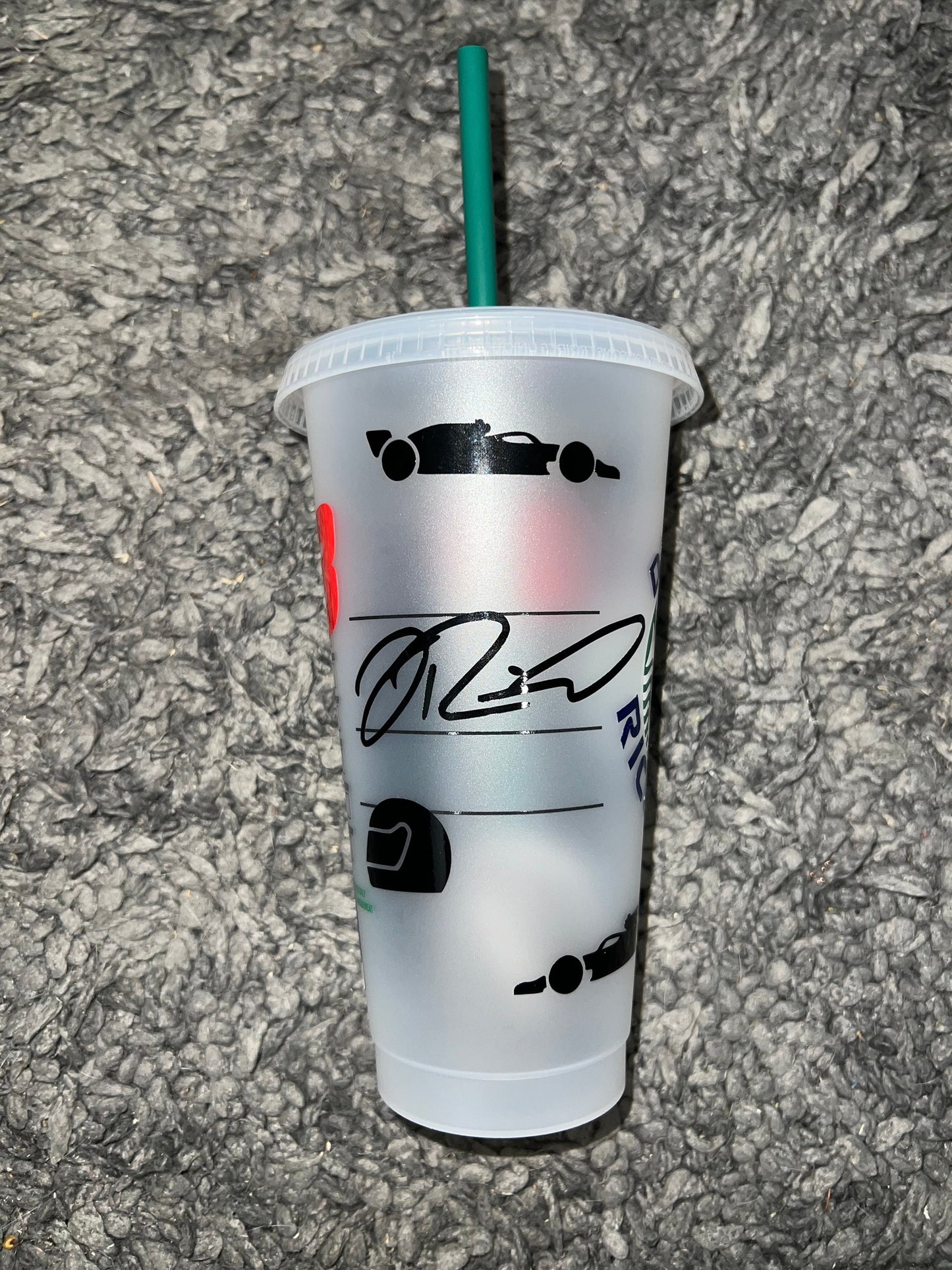 Daniel Ricciardo Inspired 2023 Starbucks Tumbler