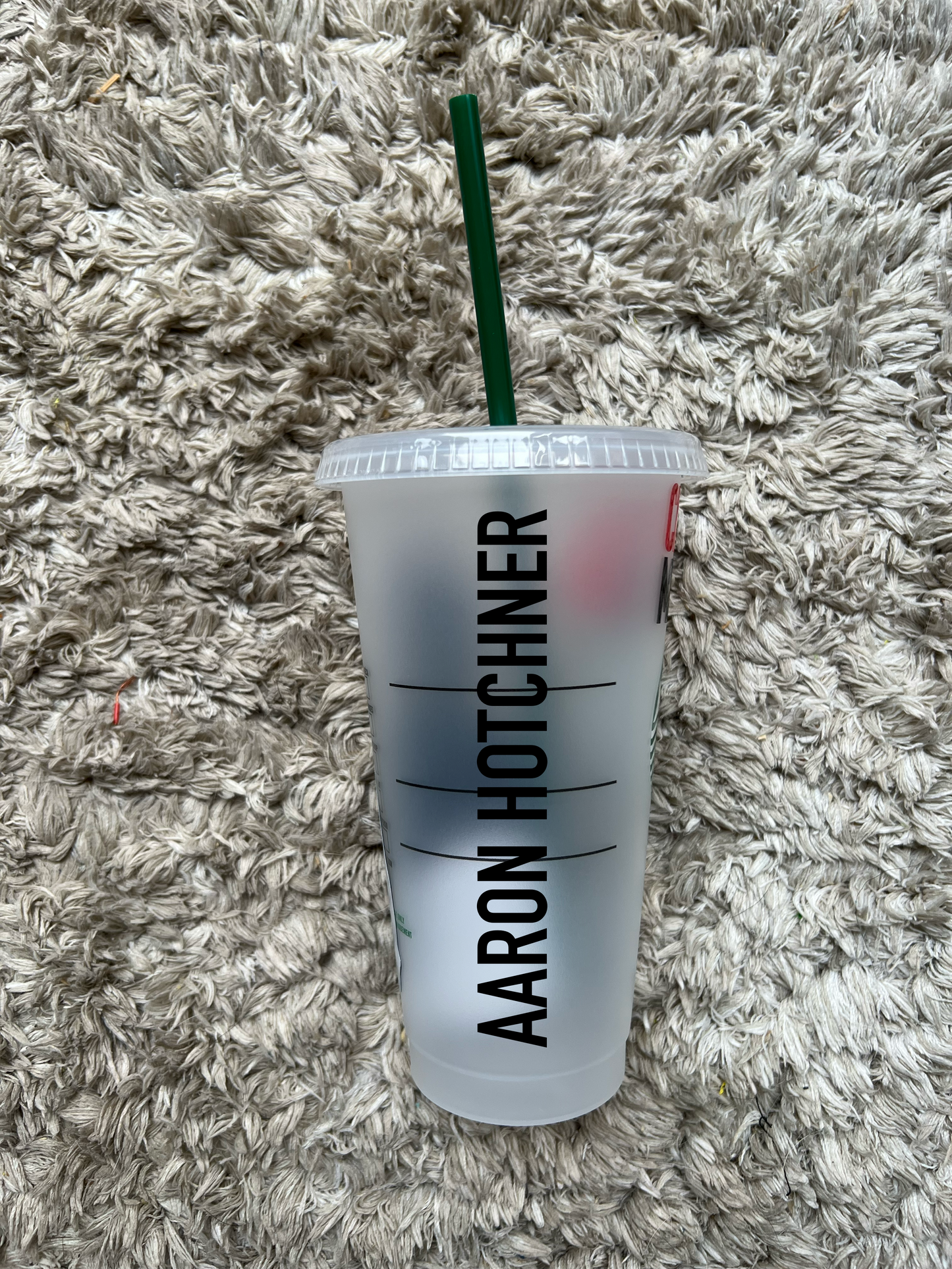 Aaron Hotchner inspired Starbucks tumbler