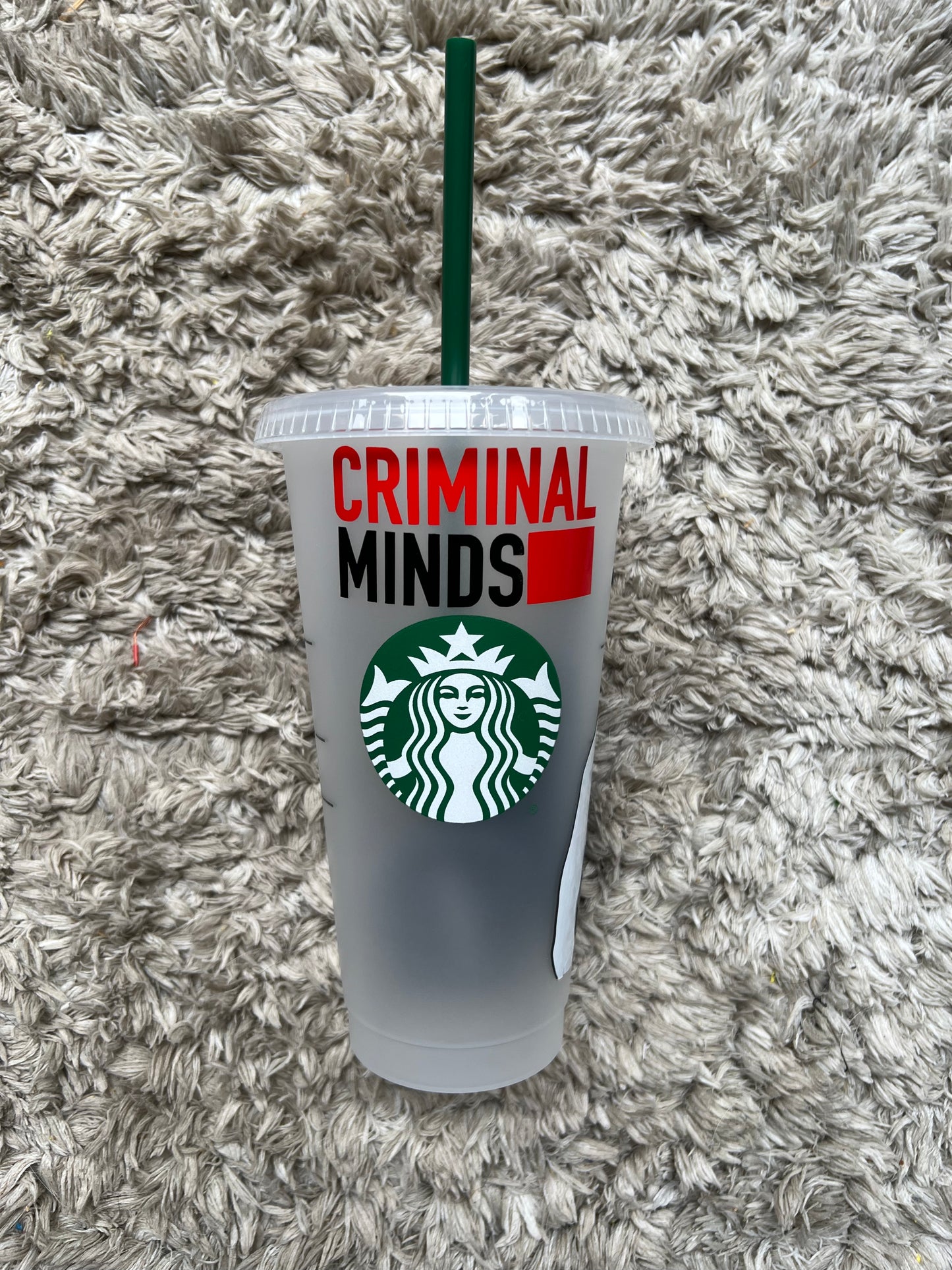 Aaron Hotchner inspired Starbucks tumbler