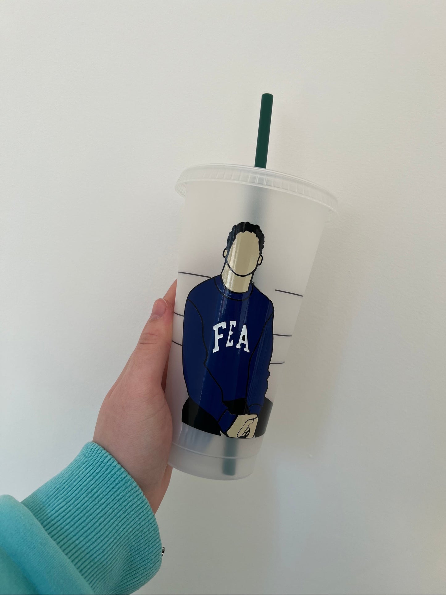 Daniel Ricciardo FEA  inspired Starbucks tumbler