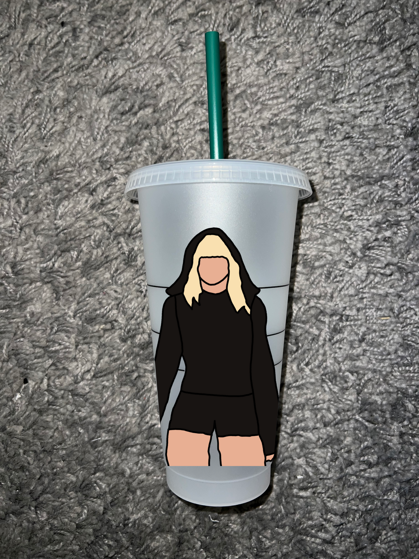 Taylor swift inspired Starbucks tumbler