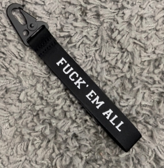 FEA Daniel Ricciardo inspired wristlet keychain.