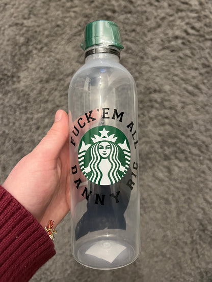 Daniel Ricciardo FEA  inspired Starbucks water bottle