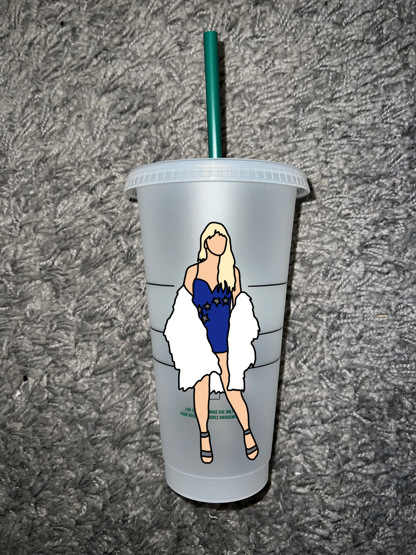 Taylor swift inspired Starbucks tumbler