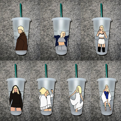 Taylor swift inspired Starbucks tumbler