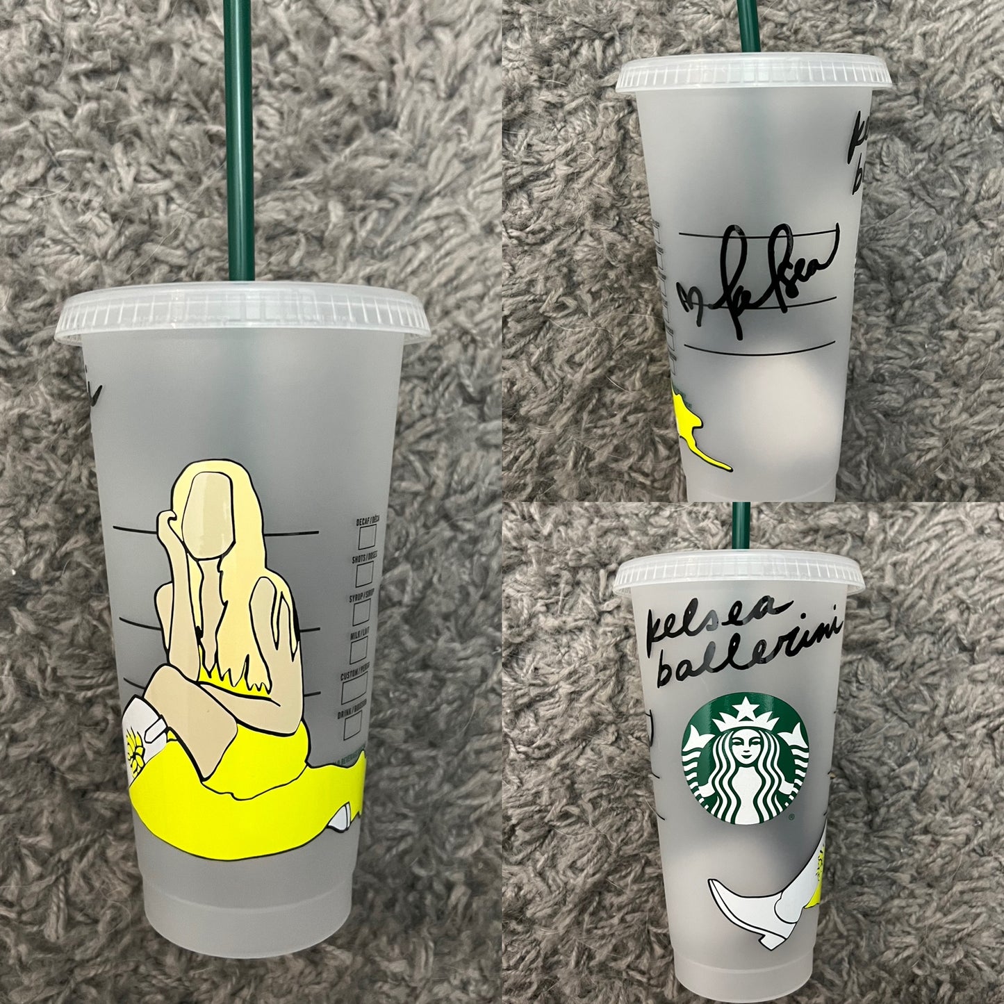 Country inspired Starbucks tumbler.